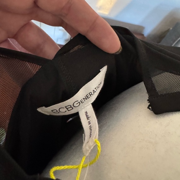 BCBGeneration Mesh Trim Tent Dress. NWT. Sz: Lg, Y2K, NWT - Picture 10 of 13